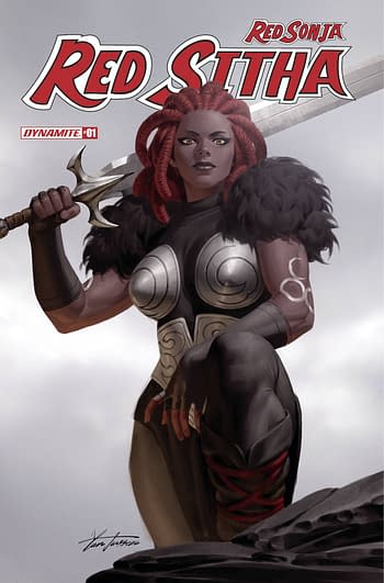 Cover image for RED SONJA RED SITHA #1 CVR A YOON