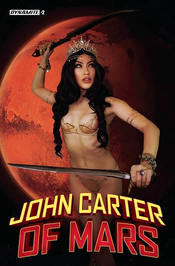 Cover image for JOHN CARTER OF MARS #2 CVR E COSPLAY