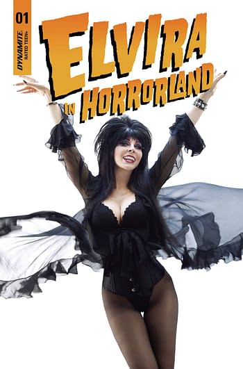 Cover image for ELVIRA IN HORRORLAND #1 CVR D PHOTO