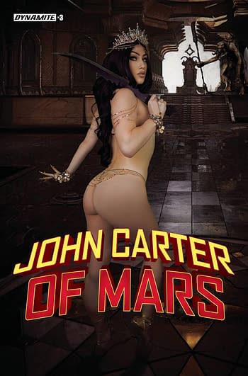 Cover image for JOHN CARTER OF MARS #3 CVR E COSPLAY