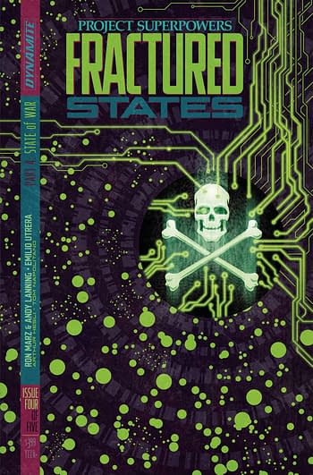 Cover image for PROJECT SUPERPOWERS FRACTURED STATES #4 CVR E WOOTON