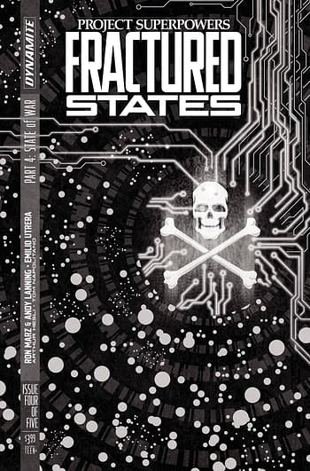 Cover image for PROJECT SUPERPOWERS FRACTURED STATES #4 CVR F 10 COPY INCV W