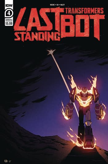 Cover image for TRANSFORMERS LAST BOT STANDING #4 CVR A ROCHE