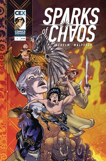 Cover image for SPARKS OF CHAOS #1 (OF 3) CVR C MALYSHEV