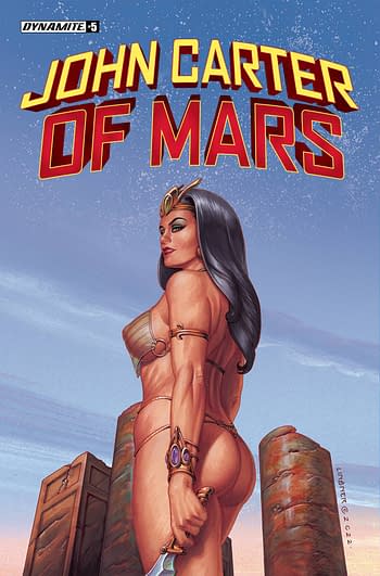 Cover image for JOHN CARTER OF MARS #5 CVR B LINSNER