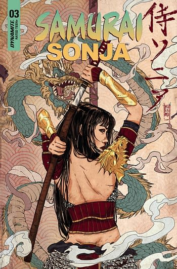 Cover image for SAMURAI SONJA #3 CVR D LAVINA