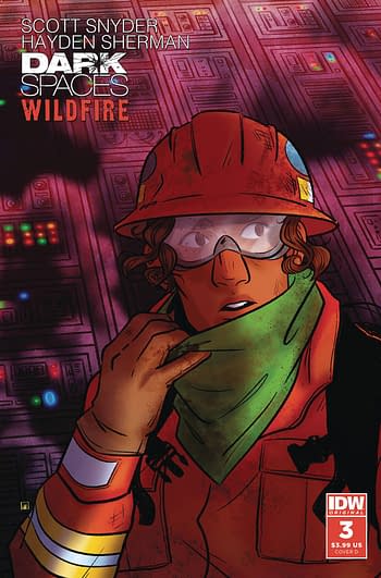 Cover image for DARK SPACES WILDFIRE #3 CVR D (MR)