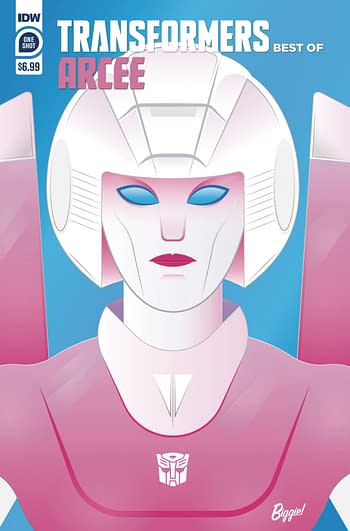Cover image for TRANSFORMERS BEST OF ARCEE ONESHOT #1