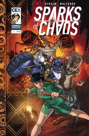Cover image for SPARKS OF CHAOS #2 (OF 3) CVR B MALYSHEV