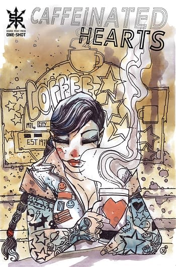 Cover image for CAFFEINATED HEARTS (ONE SHOT) (MR)