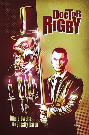 Cover image for DOCTOR RIGBY WHERE DWELLS GHOSTLY BARON (ONE SHOT) (MR)