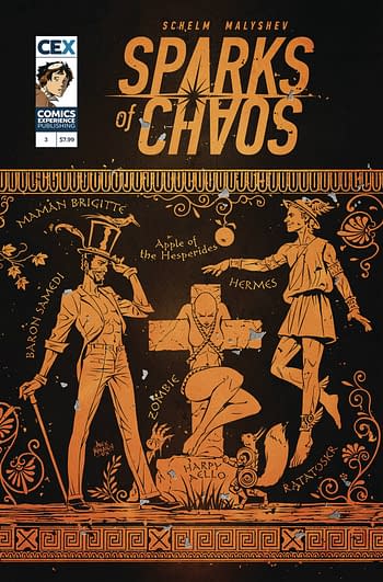 Cover image for SPARKS OF CHAOS #3 (OF 3) CVR A MAKAROV (MR)
