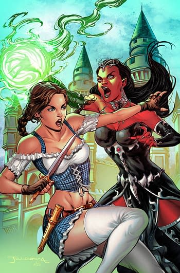 Cover image for OZ RETURN OF WICKED WITCH #2 (OF 3) CVR B ABRERA