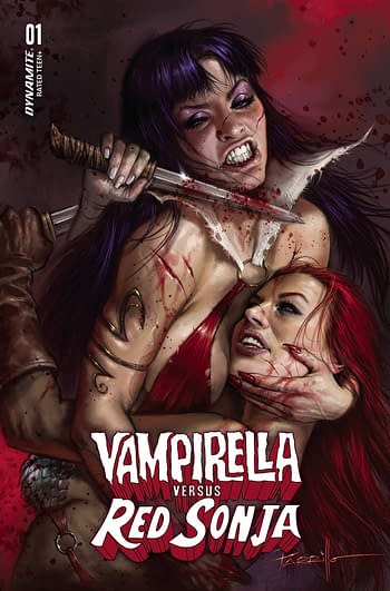 Cover image for VAMPIRELLA VS RED SONJA #1 CVR A PARRILLO