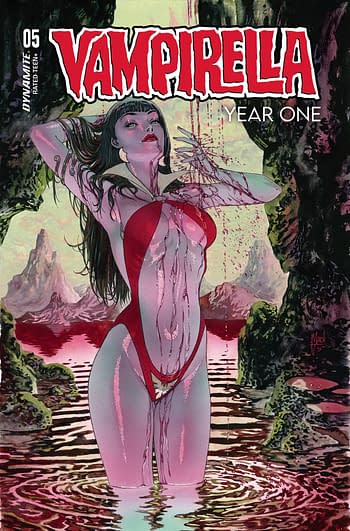 Cover image for VAMPIRELLA YEAR ONE #5 CVR D MARCH