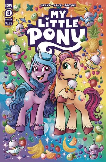 Cover image for MY LITTLE PONY #8 CVR A HICKEY