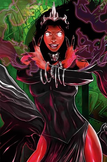 Cover image for OZ RETURN OF WICKED WITCH #3 (OF 3) CVR D MAINE