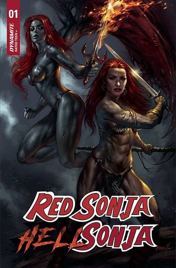 Cover image for RED SONJA HELL SONJA #1 CVR A PARRILLO