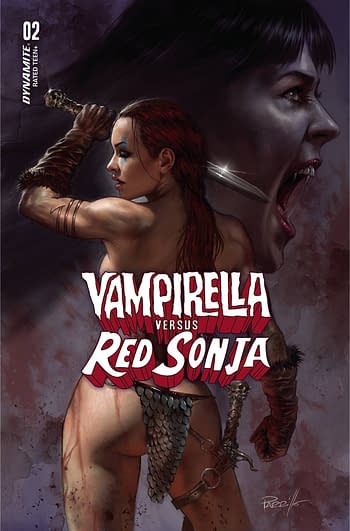 Cover image for VAMPIRELLA VS RED SONJA #2 CVR A PARRILLO