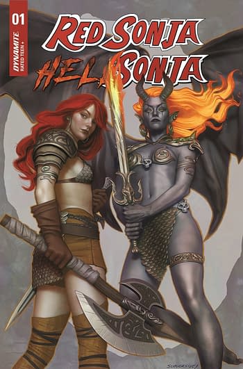 Red Sonja & Hell Sonja Team Up From Dynamite in December