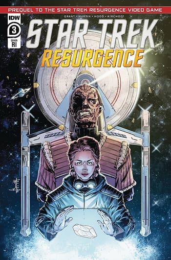 Cover image for STAR TREK RESURGENCE #3 CVR C 10 COPY INCV BONILLA