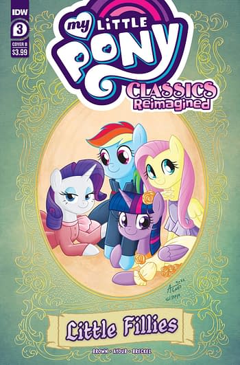Cover image for MY LITTLE PONY CLASSICS REIMAGINED LITTLE FILLIES #3 CVR B