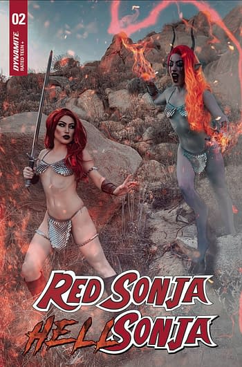 Cover image for RED SONJA HELL SONJA #2 CVR E COSPLAY