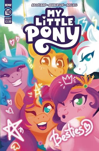 Cover image for MY LITTLE PONY #10 CVR A MEBBERSON