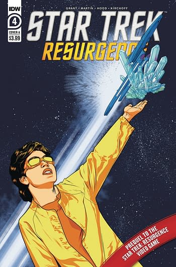 Cover image for STAR TREK RESURGENCE #4 CVR A HOOD (MR)