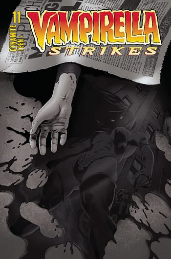Cover image for VAMPIRELLA STRIKES #11 CVR I 25 COPY INCV LAU VIRGIN