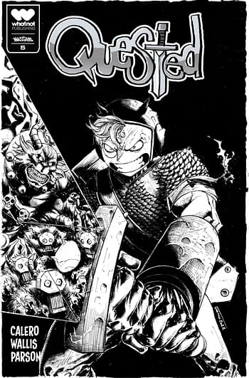 Cover image for QUESTED #5 CVR C ESKIVO