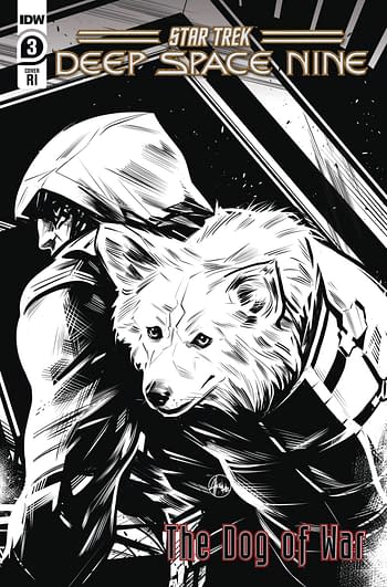 Cover image for STAR TREK DS9 DOG OF WAR #3 CVR D 10 COPY INCV HERNANDEZ