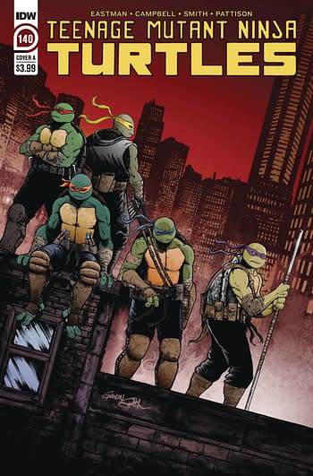 Cover image for TMNT ONGOING #140 CVR A GAVIN SMITH