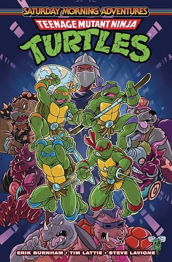 Cover image for TMNT SATURDAY MORNING ADVENTURES TP VOL 01