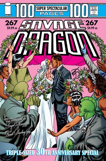 Cover image for SAVAGE DRAGON #267 CVR A LARSEN (MR)