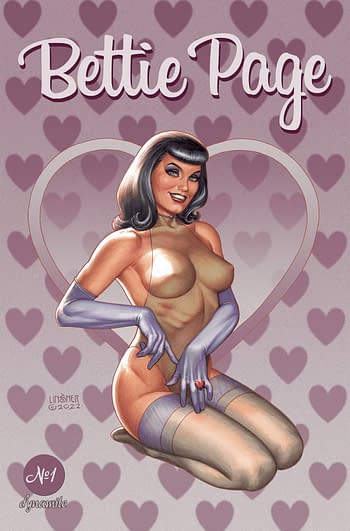 Cover image for BETTIE PAGE #1 CVR A LINSNER