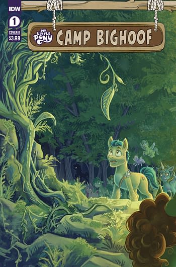 Cover image for MY LITTLE PONY CAMP BIGHOOF #1 CVR B HAINES