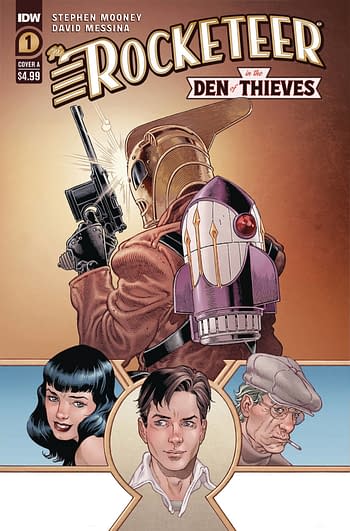 Cover image for ROCKETEER IN THE DEN OF THIEVES #1 CVR A RODRIGUEZ