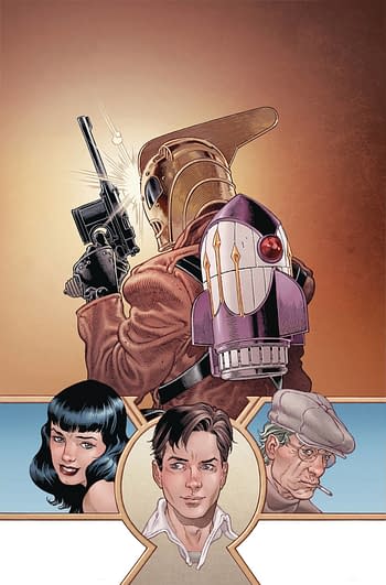 Rocketeer In the Den Of Thieves in IDW July 2023 Solicits