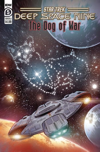 Cover image for STAR TREK DS9 DOG OF WAR #5 CVR A HERNANDEZ