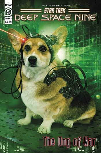 Cover image for STAR TREK DS9 DOG OF WAR #5 CVR B PHOTO COVER