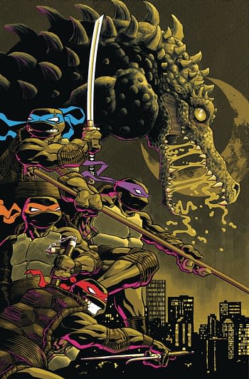 Cover image for TMNT ONGOING #142 CVR D 25 COPY INCV GONZO