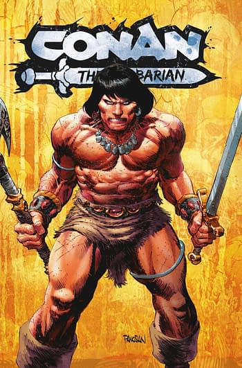 Cover image for CONAN BARBARIAN #1 CVR A PANOSIAN (MR)