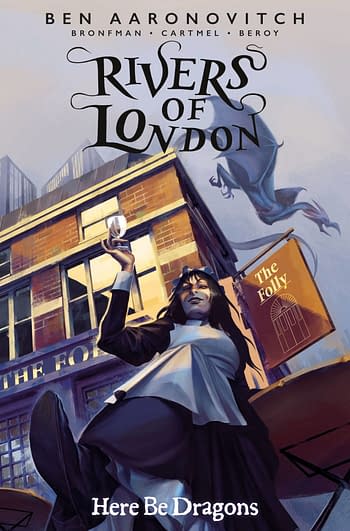 Cover image for RIVERS OF LONDON HERE BE DRAGONS #1 (OF 4) CVR C GLASS
