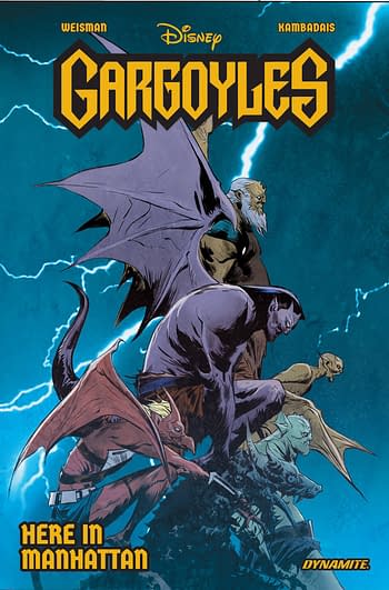 Cover image for GARGOYLES HC VOL 01 HERE IN MANHATTAN SGN ED