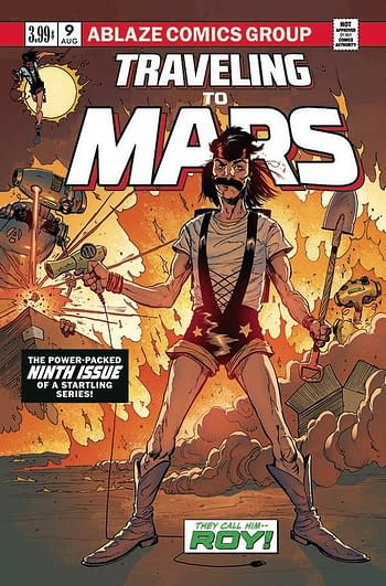Cover image for TRAVELING TO MARS #9 CVR D MCKEE HOMAGE (MR)