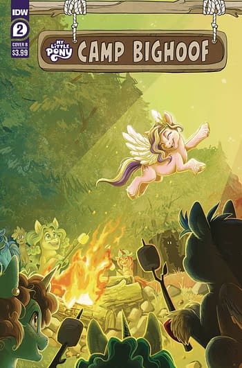 Cover image for MY LITTLE PONY CAMP BIGHOOF #2 CVR B HAINES