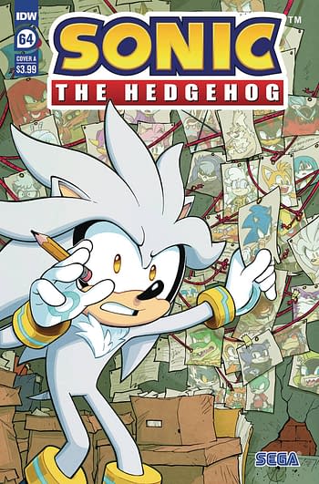 Cover image for SONIC THE HEDGEHOG #64 CVR A LAWRENCE