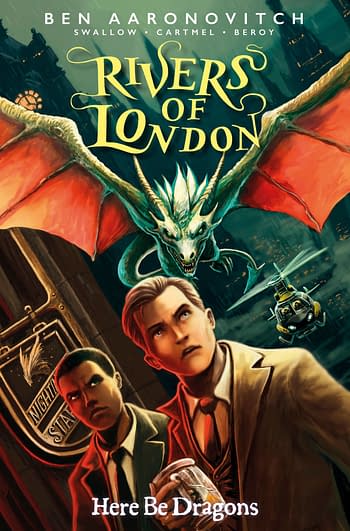 Cover image for RIVERS OF LONDON HERE BE DRAGONS #2 (OF 4) CVR B CLAREY