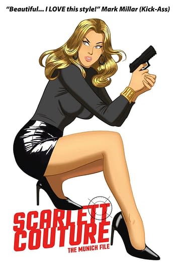 Cover image for SCARLETT COUTURE MUNICH FILE #1 (OF 5) CVR B TAYLOR (MR)